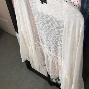 Sheer cardigan /long sleeve